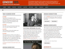 Tablet Screenshot of genocide1915.info